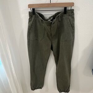 PAIGE Olive Cargo Pants